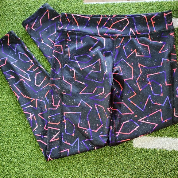 NWT: ATHLETIC WORKS & Old Navy Pink Girls Leggings, L (10-12) - Picture 7 of 13